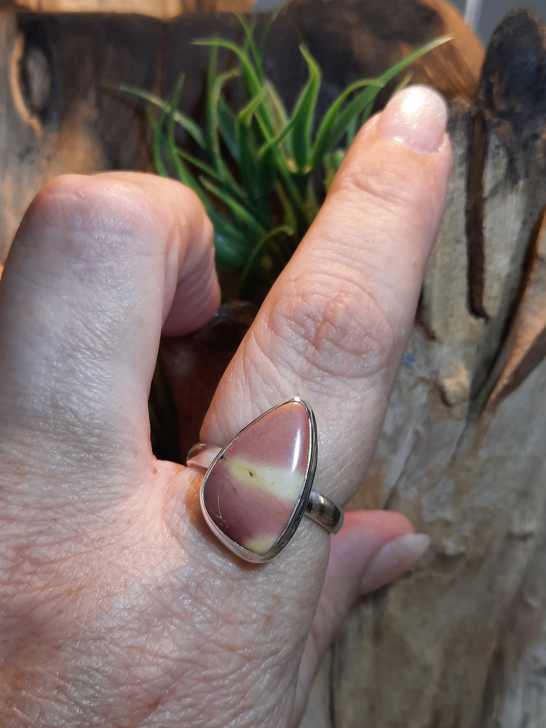 MOOKAITE RING SIZE 10(T) GS2014