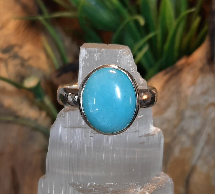 AMAZONITE RING SIZE 7(N) GS2105