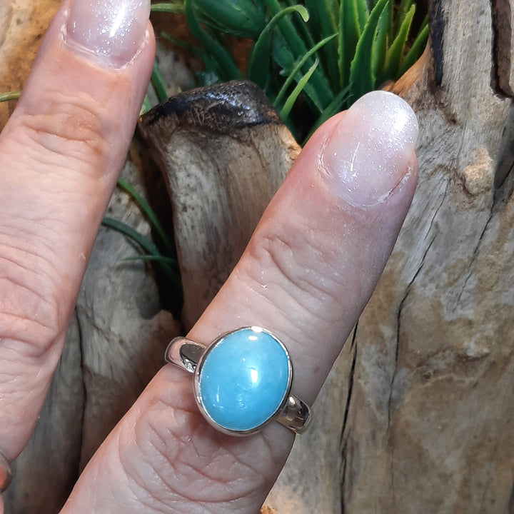 AMAZONITE RING SIZE 7(N) GS2105