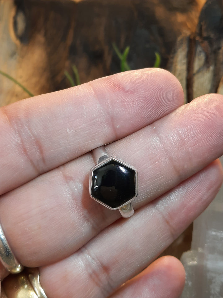 ONYX RING SIZE 8(P) GS1852