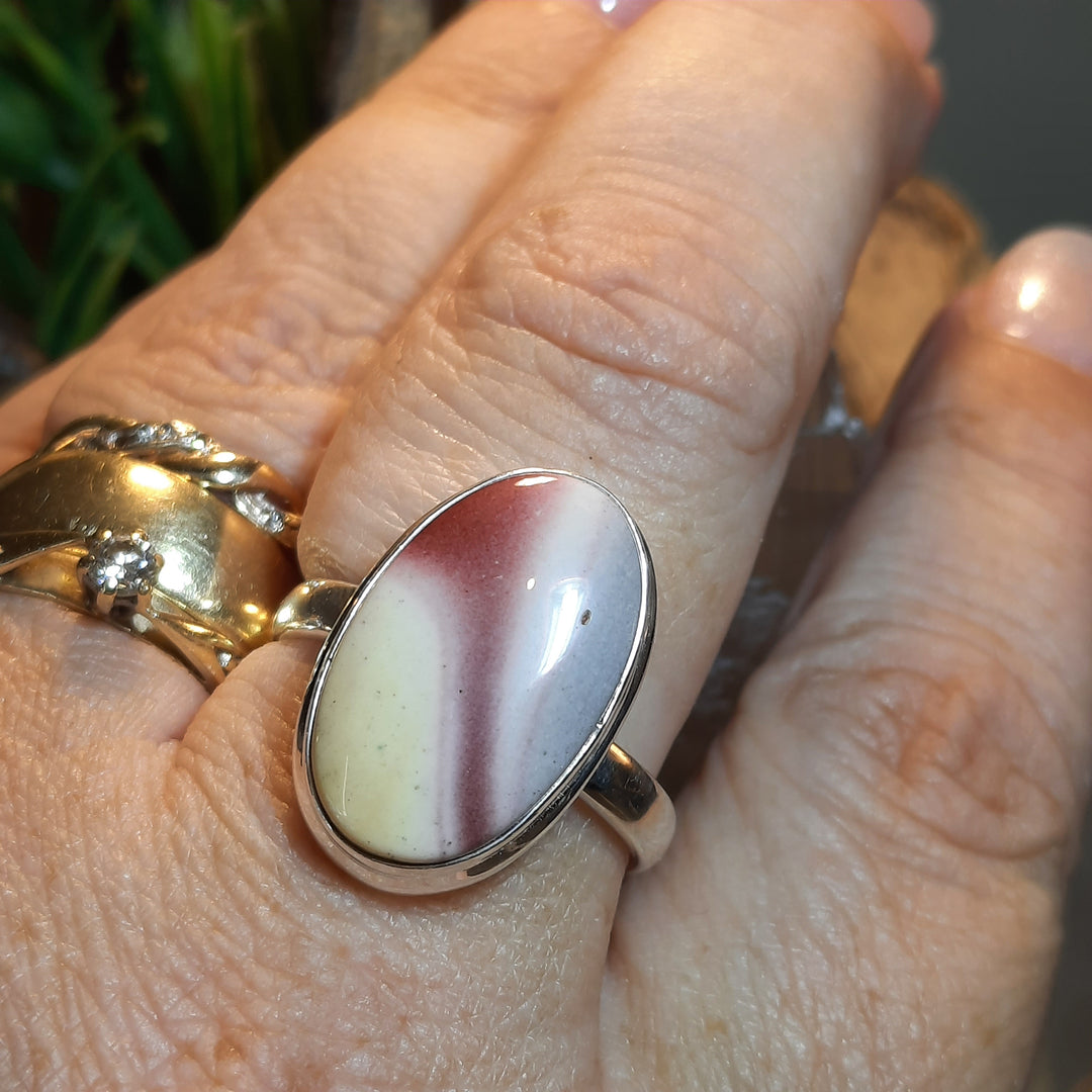 MOOKAITE RING SIZE 10(T) GS2012