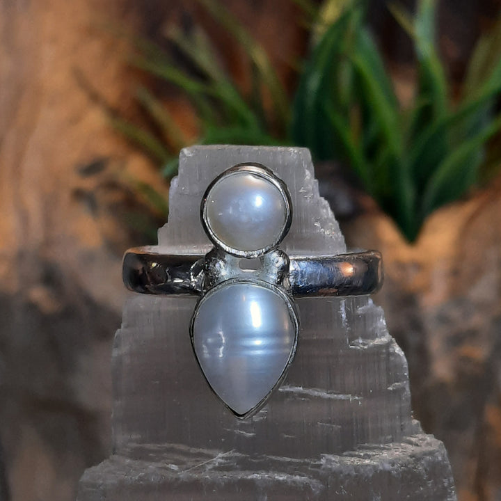 PEARL  RING SIZE 6(L) GS1944