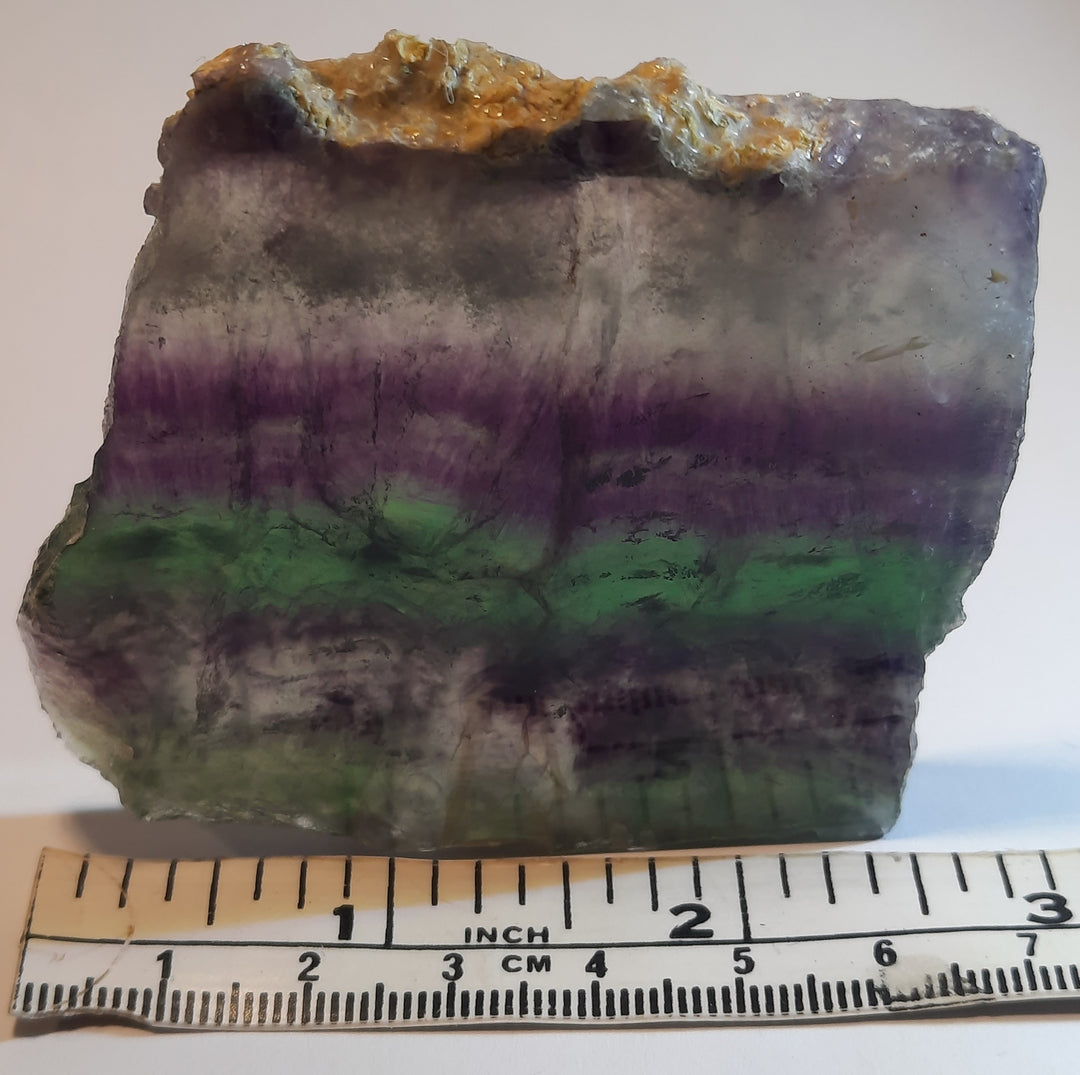 Rainbow Fluorite Slab STZ903