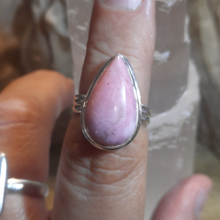 RHODONITE  RING SIZE 6(L) GS1948