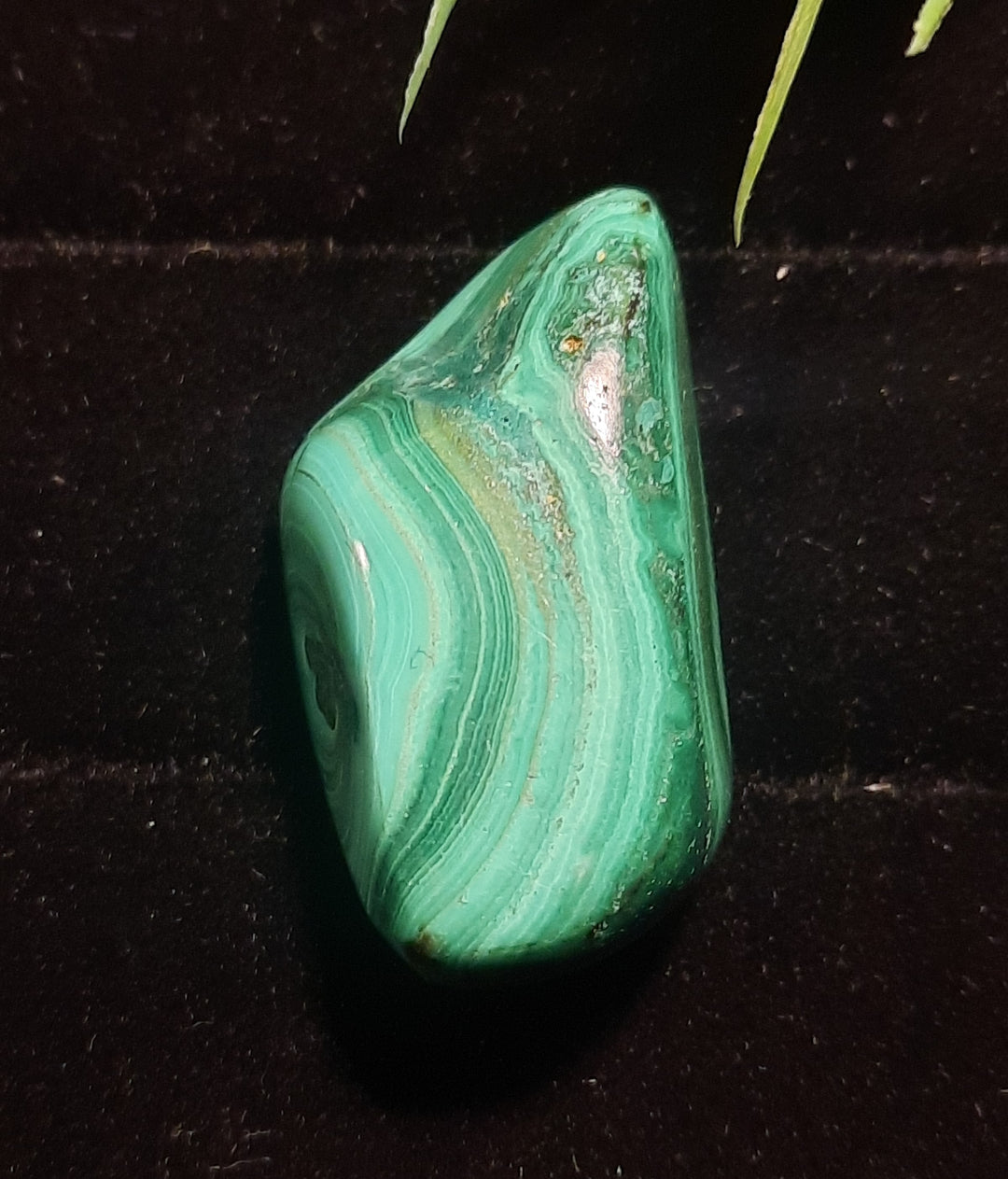 Malachite Tumbler Stone MAL4