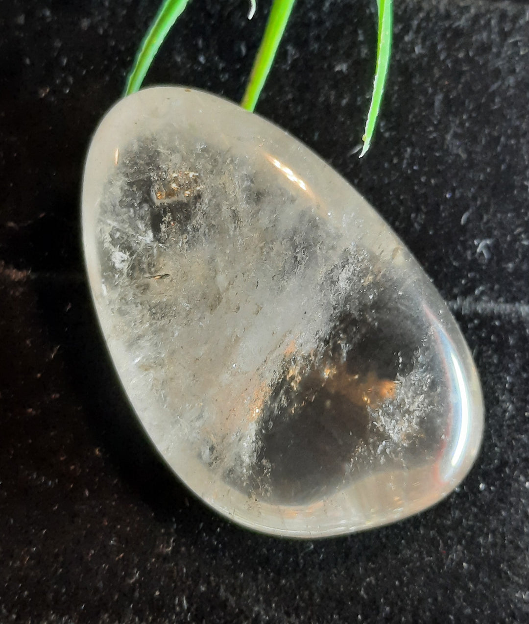 Clear Quartz Tumbler Stone CQT2