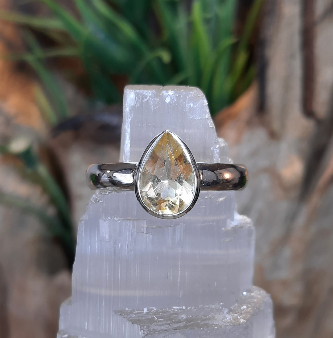 CITRINE RING SIZE 7(N) GS2109