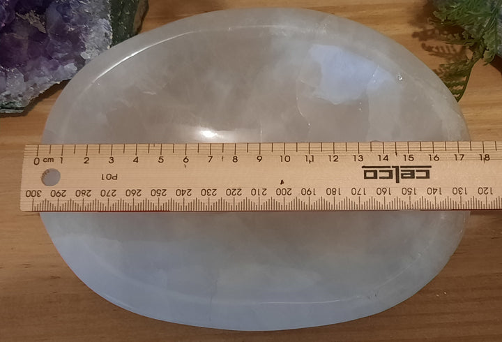 Quartz Gemstone Bowl (18cm) STZ567