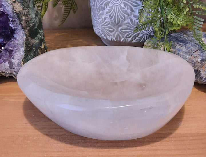 Quartz Gemstone Bowl (18cm) STZ567