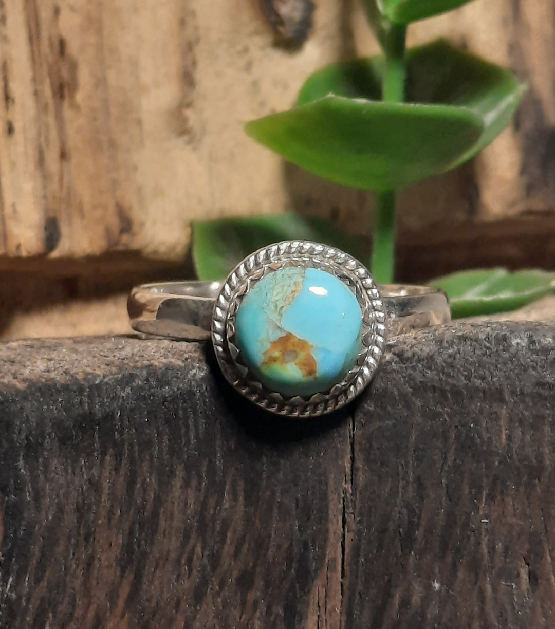 MOHAVE TURQUOISE  RING SIZE 9.5(S) GS8465