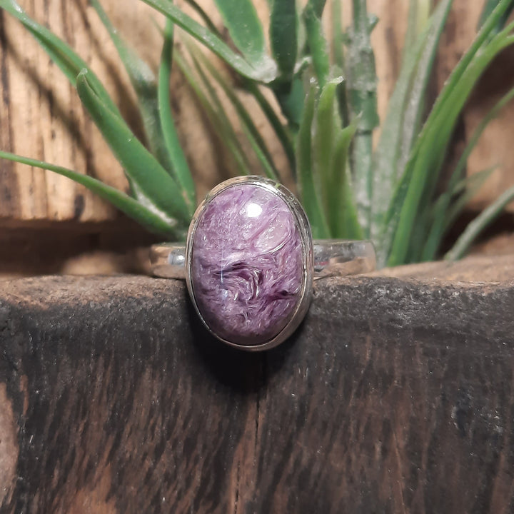 CHAROITE RING SIZE 10(T) GS1227