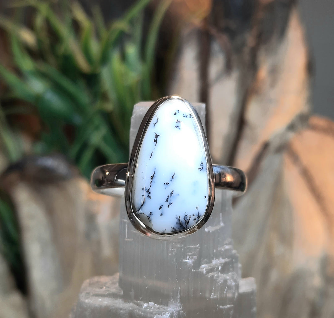 DENDRITE OPAL RING SIZE 10(T) GS2024