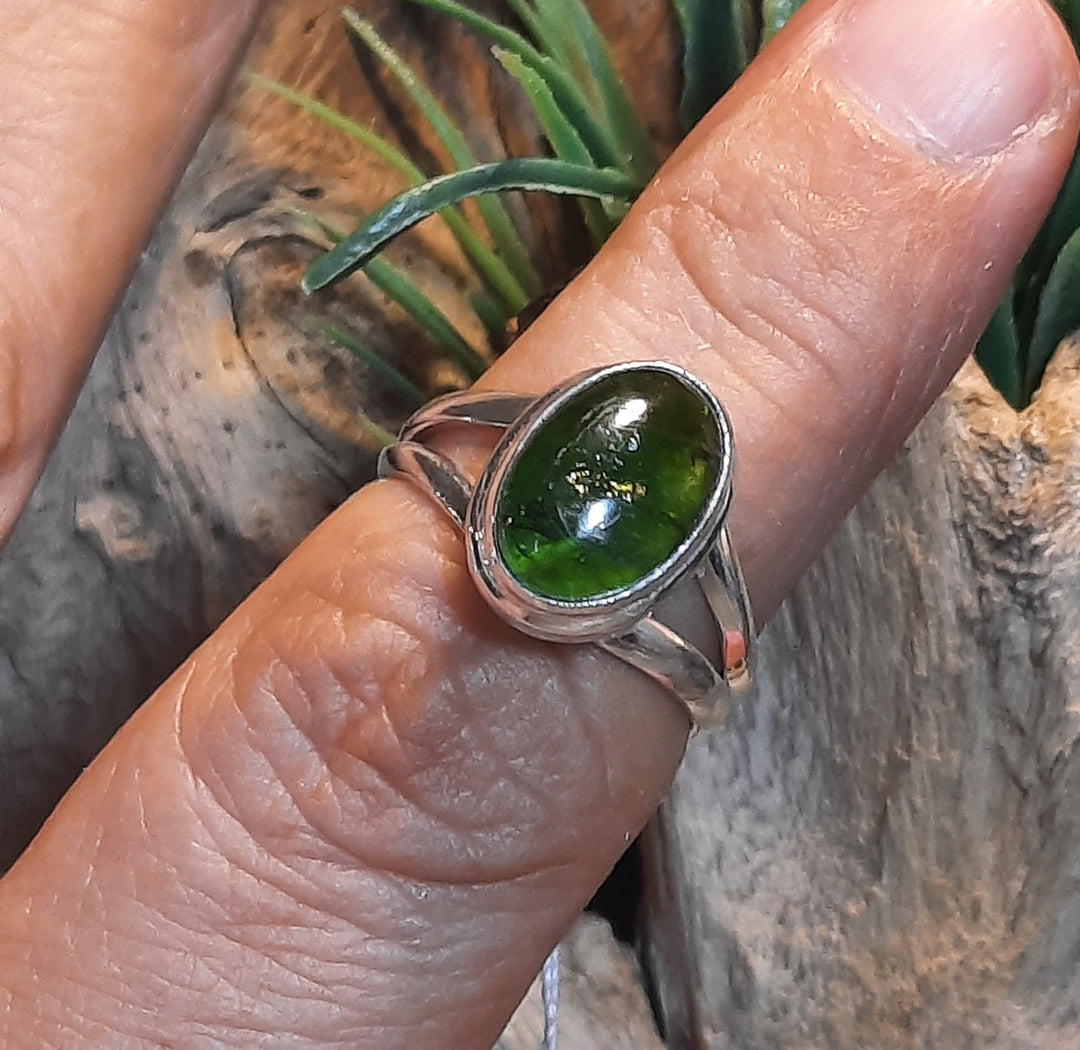 CHROME DIOPSIDE  RING SIZE 6.5(M) GS1931