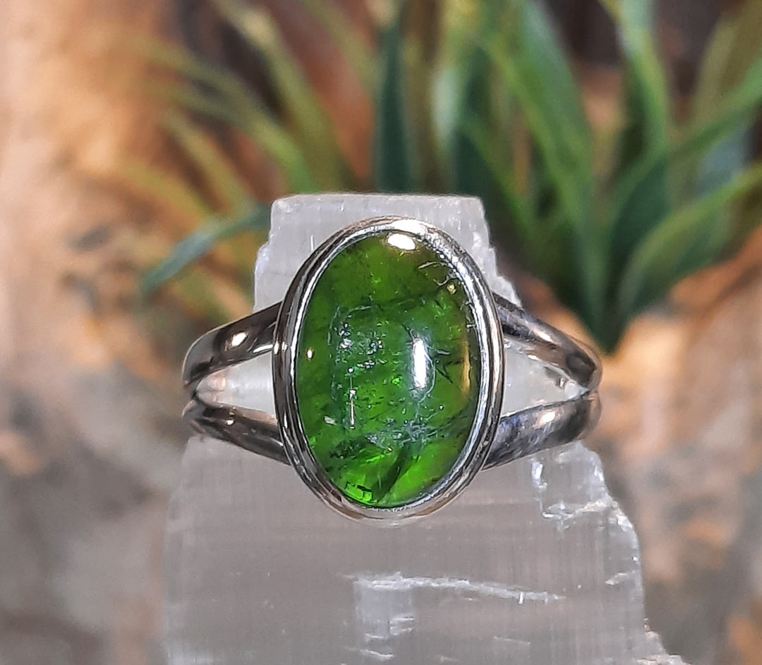 CHROME DIOPSIDE  RING SIZE 6.5(M) GS1931