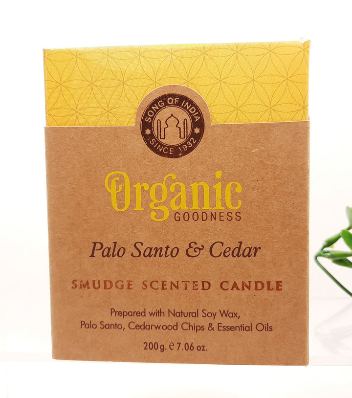 Candle Organic - Palo Santo & Cedar