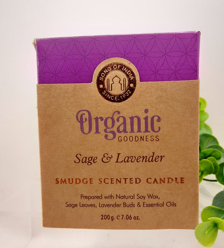 Candle Organic - Sage & Lavender